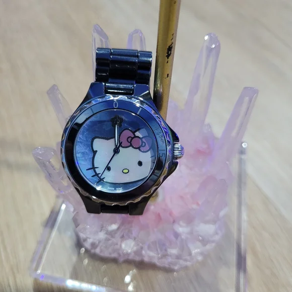 Hello Kitty Kimora Lee Simmons Ceramic Watch s-l400.jpg main image 3